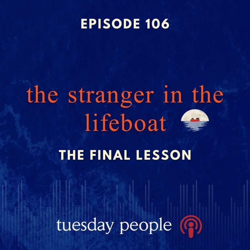 mitch albom the stranger in the lifeboat