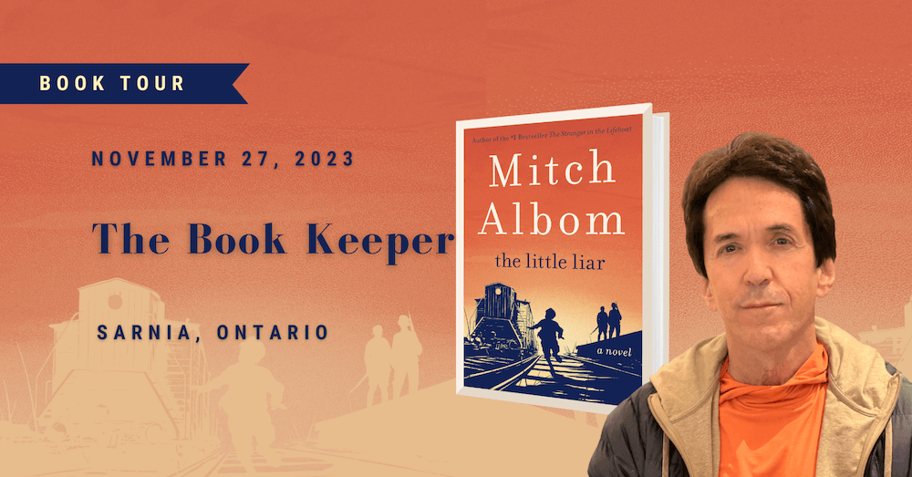 Sarnia, Ontario: The Book Keeper Welcomes Mitch Albom