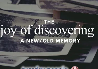 Episode 210: The Joy of Discovering a New/Old Memory